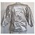 Top Isabel Marant Rolna Argento - vista 4