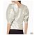 Top Isabel Marant Rolna Argento - vista 8