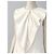 Vestido blanco sin mangas Carolina Herrera con volantes - vista 2