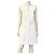 Vestido blanco sin mangas Carolina Herrera con volantes - vista 9