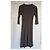 Max Mara Brown Draped Viscose Blend Midi Dress - view 2