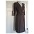 Max Mara Brown Draped Viscose Blend Midi Dress - view 4