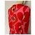Carolina Herrera Strickkleid mit Mohnblumen-Print Pink Rot Mehrfarben - Ansicht 3