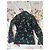 Camisa preta com estampado floral Cacharel - vista 4