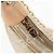 LOUIS VUITTON Monogram Laminated Jacquard Loop Bag Gold M22928 LV Auth 206919SM Dourado - vista 23