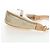 LOUIS VUITTON Monogram Laminated Jacquard Loop Bag Gold M22928 LV Auth 206919SM Dourado - vista 4