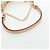 LOUIS VUITTON Monogram Laminated Jacquard Loop Bag Gold M22928 LV Auth 206919SM Dourado - vista 7
