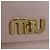 Borsa a tracolla Miu Miu Pelle Rosa Oro 5BH087 Auth 207201M D'oro - vista 21