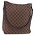 LOUIS VUITTON Damier Ebene Looping GM Shoulder Bag N51144 LV Auth 207583A