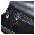 Borsa a Tracolla con Catena Christian Dior Pelle Nero Oro Auth bs37500 D'oro - vista 24