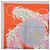 Hermès HERMES Carre 90 Seidentuch Orange Hellblau "Le Gui du Chene" Auth ki6875M - Ansicht 14