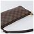 LOUIS VUITTON Damier Ebene Pochette Accessoires Pouch N41206 LV Auth 206918V - vista 6