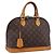 LOUIS VUITTON Monogram Alma PM Hand Bag M53151 LV Auth 205979 Monograma