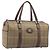 Sac Boston Burberrys Nova Check Canvas Beige Gold Auth 206077 Doré
