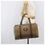 Sac Boston Burberrys Nova Check Canvas Beige Gold Auth 206077 Doré - vue 27