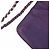 PRADA Schultertasche mit Kette Nylon Purple Silver Auth ka6524 Silber Lila - Ansicht 10