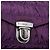 PRADA Schultertasche mit Kette Nylon Purple Silver Auth ka6524 Silber Lila - Ansicht 19