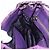 PRADA Schultertasche mit Kette Nylon Purple Silver Auth ka6524 Silber Lila - Ansicht 24