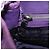 PRADA Schultertasche mit Kette Nylon Purple Silver Auth ka6524 Silber Lila - Ansicht 25