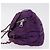 PRADA Schultertasche mit Kette Nylon Purple Silver Auth ka6524 Silber Lila - Ansicht 4
