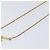 Collana Christian Dior CD Stone metallo Gold Auth 205476 D'oro - vista 11