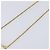 Collana Christian Dior CD Stone metallo Gold Auth 205476 D'oro - vista 4