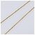 Collana Christian Dior CD Stone metallo Gold Auth 205476 D'oro - vista 5