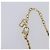 Collana Christian Dior CD Stone metallo Gold Auth 205476 D'oro - vista 8