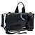 GIVENCHY Pandora Schultertasche Lackleder Schwarz Silber Auth gh2410A