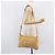 FENDI Celeria Schultertasche aus Leder Beige Silber 8BT113 Auth BA16119 - Ansicht 23