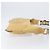 FENDI Celeria Schultertasche aus Leder Beige Silber 8BT113 Auth BA16119 - Ansicht 3