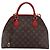 Bolsa LOUIS VUITTON Monogram Alma Bag Into Bag Red M41779 LV Auth ep16347V Vermelho Monograma - vista 13