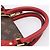 Bolsa LOUIS VUITTON Monogram Alma Bag Into Bag Red M41779 LV Auth ep16347V Vermelho Monograma - vista 14