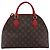 Bolsa LOUIS VUITTON Monogram Alma Bag Into Bag Red M41779 LV Auth ep16347V Vermelho Monograma - vista 2
