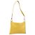 LOEWE Schultertasche Leder Gelb Gold Auth 206726A Golden