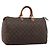LOUIS VUITTON Monogram Speedy 40 Hand Bag M41522 LV Auth 205112 Monograma