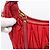 Sac à main Miu Miu Matelassé Satin 2way Rouge Or Auth 207610M Doré - vue 10