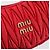 Sac à main Miu Miu Matelassé Satin 2way Rouge Or Auth 207610M Doré - vue 19