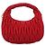 Sac à main Miu Miu Matelassé Satin 2way Rouge Or Auth 207610M Doré - vue 2