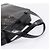 Céline Bolso de mano CELINE Cuero charol Negro Oro Auth bs37452 Dorado - vista 7