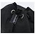 Pochette PRADA Nylon Noir Argent Auth 205450A Argenté - vue 8