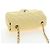 Bolso de hombro CHANEL Mini Matelasse con cadena en Tweed Yellow Gold CC Auth BA16205SM Amarillo - vista 6