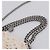 Stella Mc Cartney Stella McCartney Borsa a tracolla con catena Falabella Knit 2way Ivory Auth 200538V Argento Crudo - vista 14