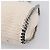 Stella Mc Cartney Stella McCartney Borsa a tracolla con catena Falabella Knit 2way Ivory Auth 200538V Argento Crudo - vista 17