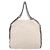 Stella Mc Cartney Stella McCartney Borsa a tracolla con catena Falabella Knit 2way Ivory Auth 200538V Argento Crudo - vista 2