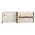 LOUIS VUITTON Cartera Larga Monogram Multicolor Set de 2 Blanca LV Auth BA16225 Blanco