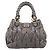 Borsa a mano Miu Miu Matelassé in pelle 2way Grigio Oro Auth 167718M Marrone D'oro - vista 2