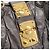 Borsa a mano Miu Miu Matelassé in pelle 2way Grigio Oro Auth 167718M Marrone D'oro - vista 21