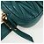 Borsa vita Miu Miu Matelassé in pelle Verde Oro Auth LN043M D'oro - vista 15
