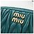 Borsa vita Miu Miu Matelassé in pelle Verde Oro Auth LN043M D'oro - vista 20